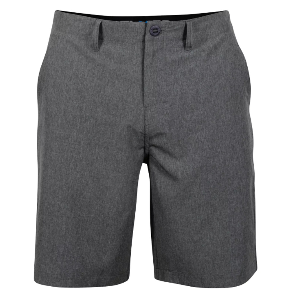 Salt Life Men's SLX-QD Transition Hybrid Performance Board Shorts Charcoal 30